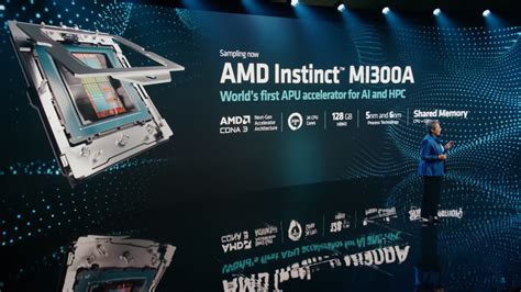 AMD 發表 Instinct MI300 APU搭載 CDNA 3 內顯最高 24 顆 Zen 4 核心192GB HBM3 記憶體