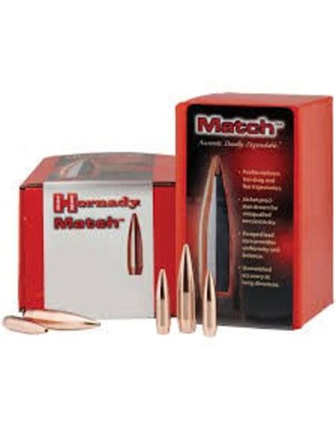 Hornady Hornady Dia Cal Gr Fmj Bt W Cannelure Ct Bullet