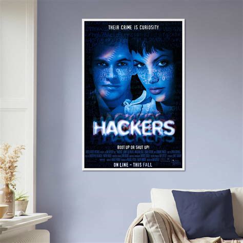 Hackers Movie Poster, Hackers (1995) Classic Vintage Movie Poster ...