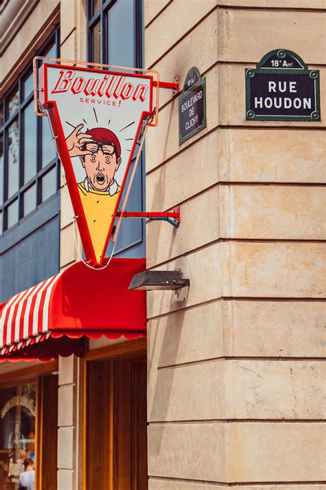 Boutique Pigalle Restaurant Bouillon Le Site