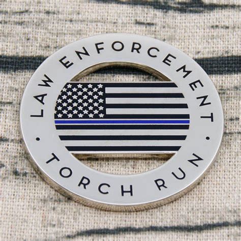 Law Enforcement Torch Run Custom Coins