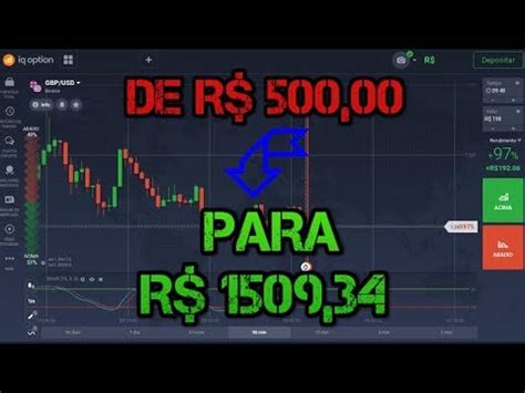 Alavancando De Para Em Tr S Dias Iq Option Youtube