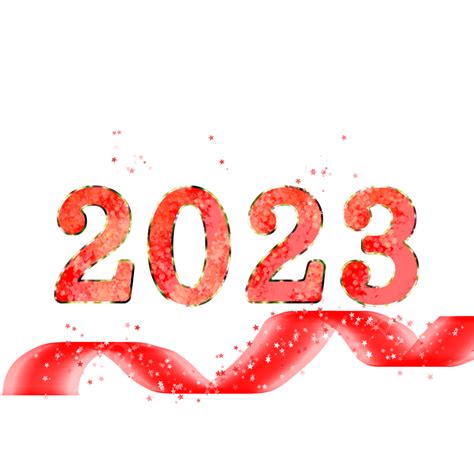 Glow Red 2023 Font 2023 Fonts Font Art 2023 2023 Png Transparent