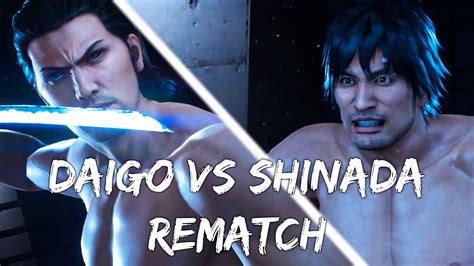 Yakuza Kiwami 2 Daigo Dojima VS Tatsuo Shinada 3 Battles Hard