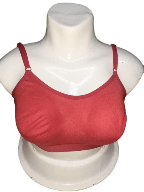 Cotton Non Padded Plain Ladies Bra Red Size 40b At Rs 36 Piece In