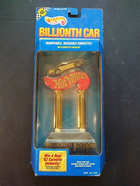 Mattel Hot Wheels Billionth Car Collection S Corvette Hardtop My XXX