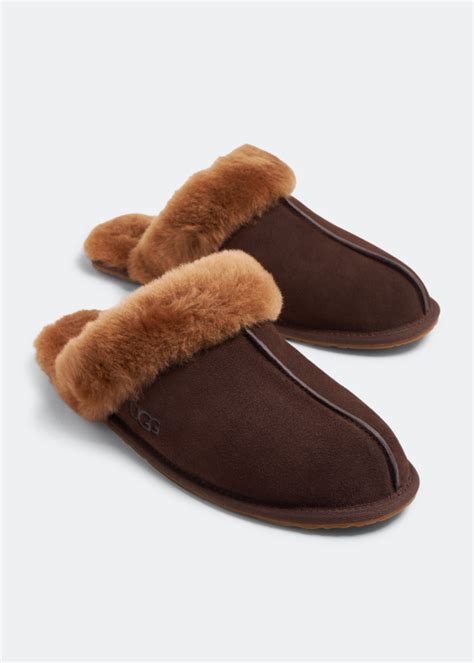 UGG Scuffette II slippers for Women - Brown in UAE | Level Shoes