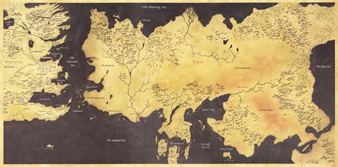 Game Of Thrones Map Hd Creativepersondock