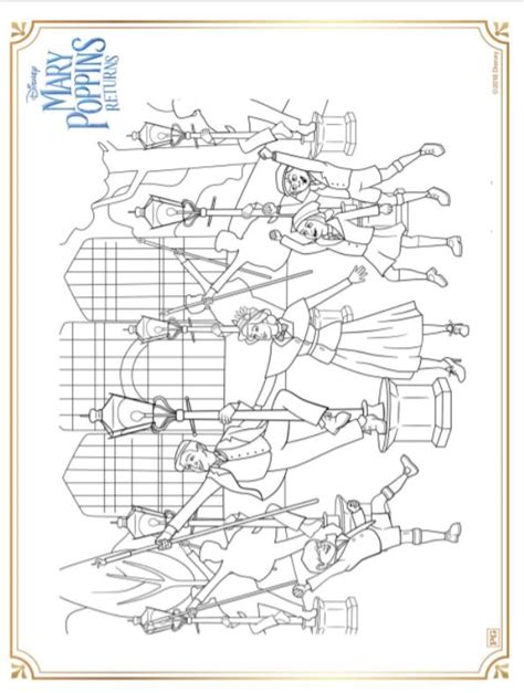 Kids N Coloring Page Mary Poppins Returns Mary Poppins Returns