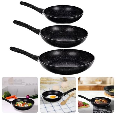 Cheqo Luxe Koekenpanset Delige Set Koekenpan Nonstick Soft