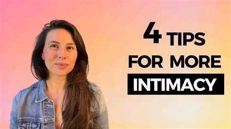 Four Habits For More Intimacy How Emotional Intimacy Improves Your Sex Life Youtube