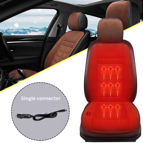 Funda De Asiento Calefactable Para Coche Coj N De W Con Niveles