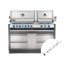 Cuisine Napoleon Avec Barbecue Encastrable Bipro Meuble