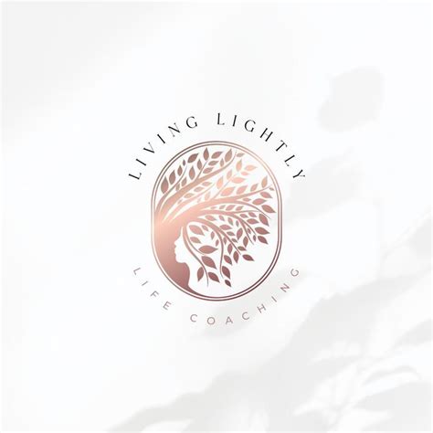 Woman Face In The Tree Logo Coaching Logo Nonprofit Organization Logo