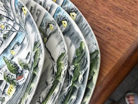 Midwinter Dinner Service Happy Valley By Jessie Tait For Sale