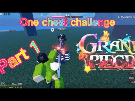 Gpo Battle Royale One Chest Challenge PT 1 YouTube