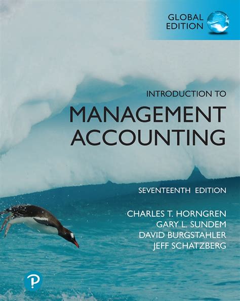 introduction  management accounting  edition pearson benelux