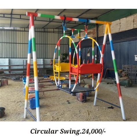 Mild Steel Circular Playground Swings Seating Capacity 4 At Rs 24000