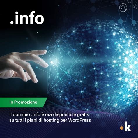 Offerta Dominio Info Gratis Con I Servizi Hosting Wordpress