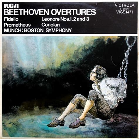 Beethoven*, Boston Symphony*, Munch* - Overtures, Prometheus, Leonore Nos. 1, 2 and 3, Fidelio ...