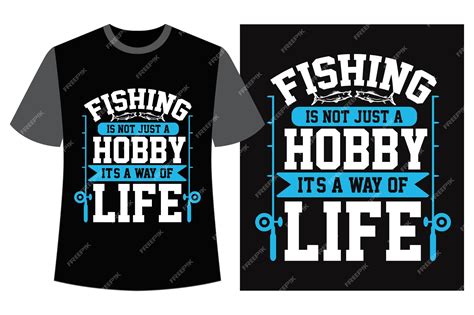 Premium Vector Fishing Black Tshirt Design Fishing Vector