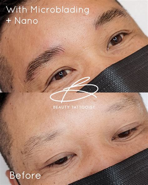 Men Get Their Eyebrows Tattooed Too — Beauty Tattooist Natural