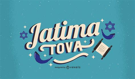 Jatima Tova Lettering Design Vector Download