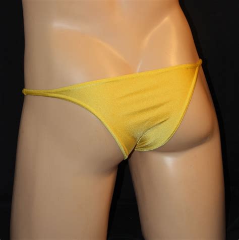 Men Pushup Bikini Bulge Mini Micro Slip Swim Tange Jp Beach Etsy UK