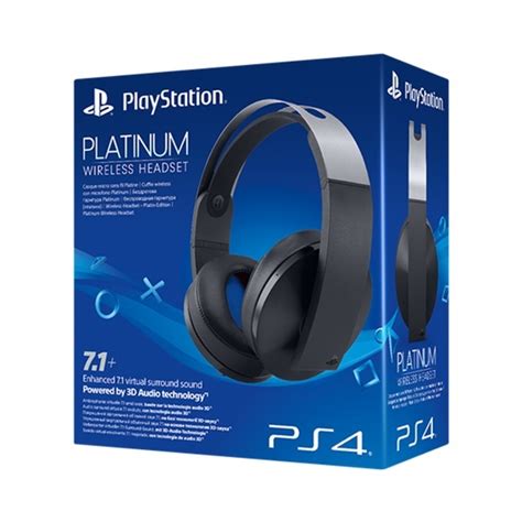 Playstation Platinum Wireless Headset Ps4 Buy Now At Mighty Ape