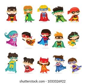 Superhero Cartoon Clipart