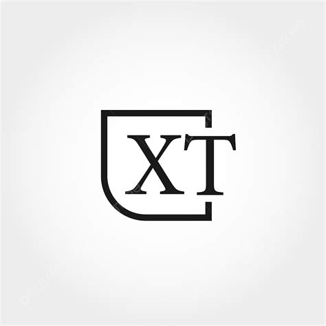 Letra Inicial Xt Plantilla De Logotipo Diseño PNG Resumen Logotipo