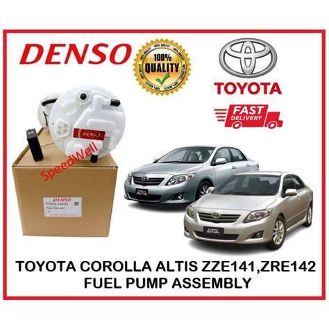 Toyota Corolla Altis Zze Zre Fuel Pump Denso Oem