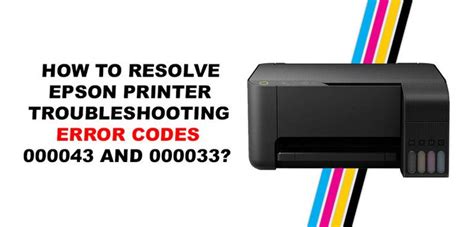 How To Tackle Epson Printer Error Codes And With Basic