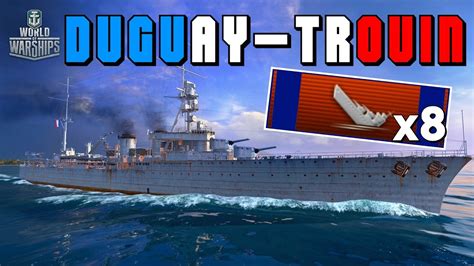 Duguay Trouin K Dmg Citas Kills World Of Warships Youtube