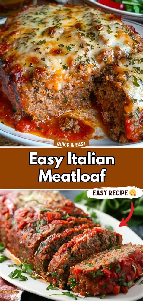 Easy Italian Meatloaf Artofit