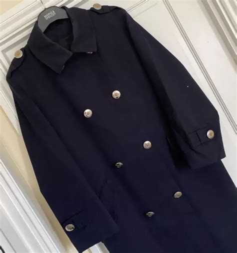 British Airways Vintage Cabin Crew Paul Costelloe Uniform Trench Coat