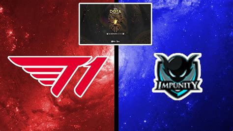 T1 Vs Impunity Bo3 SEA Dota Invitational 2020 YouTube