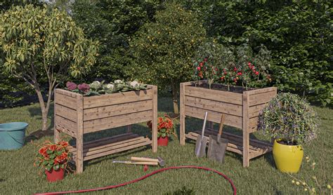 Deep Elevated Garden Bed Plans Craftcamp™