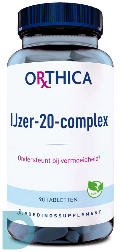 Orthica Ijzer Complex Tabletten Kopen Bij De Online Drogist