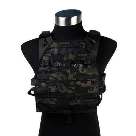 Tmc Lightweight Multicam Black Jpc20 Tactical Vest Jump Plate Carrier