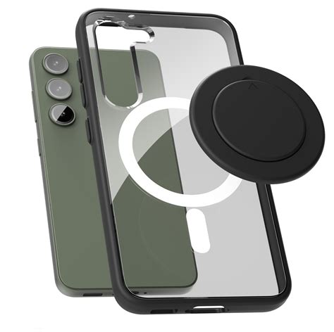 Samsung Galaxy S23+ MagSafe Glacier Clear Case with MagSafe Grip - Encased