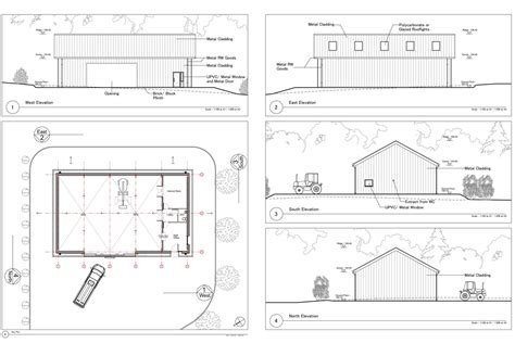 317 P 010 Proposed Elevations Rud Sawers Architects