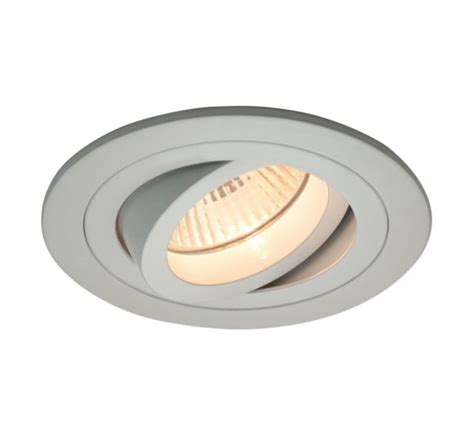 Recessed Downlight Tilt Blade Round White Randm Lighting Randm Lighting