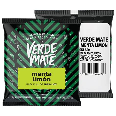 Yerba Verde Mate Menta Limon G Pr Bka Verde Mate Sklep Empik