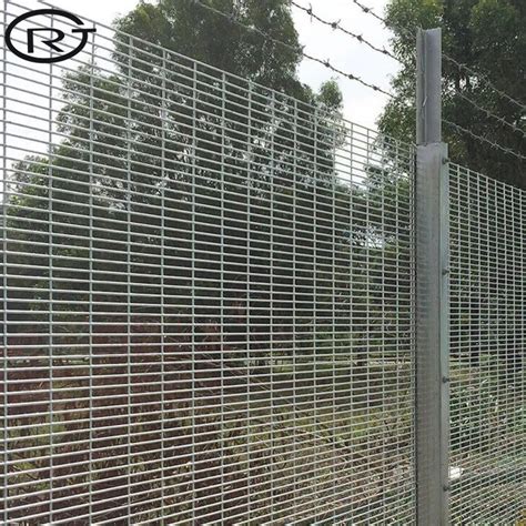 Anti Climb Wire Mesh Fence Clearview Mesh Fence High Security China