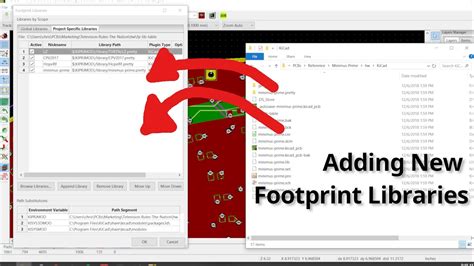 KiCad 5 0 Adding New Footprint Libraries YouTube