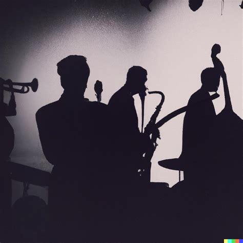 New Orleans Jazz Band Silhouette