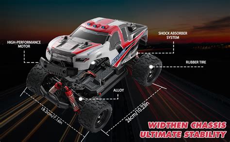 InLoveArts RC Cars 50Km H Remote Control Car 1 18 Scale High Speed All