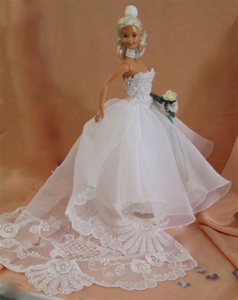 Barbie Wedding Gowns Bridal Dolls Etsy Qw Barbie