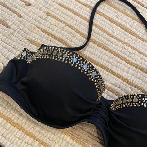 Victorias Secret 2 Piece Bikini Top 32B Bottoms Depop